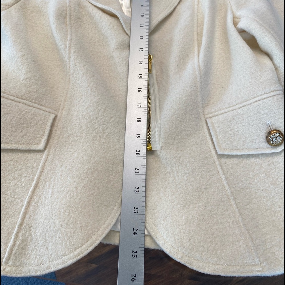 Cach'e 100% Boiled Wool Fully Lined Jacket Coat B… - image 8